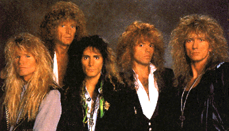 Whitesnake, circa 1989.
